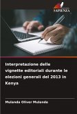 Interpretazione delle vignette editoriali durante le elezioni generali del 2013 in Kenya