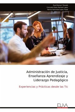 Cover Administración de Justicia, Enseñanza Aprendizaje y Liderazgo Pedagógico