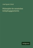 Philosophie der mosaischen Schöpfungsgeschichte