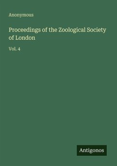 Cover Proceedings of the Zoological Society of London