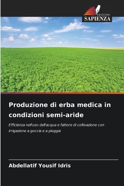 Cover Produzione di erba medica in condizioni semi-aride