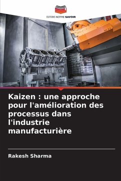 Cover Kaizen : une approche pour l'amélioration des processus dans l'industrie manufacturière