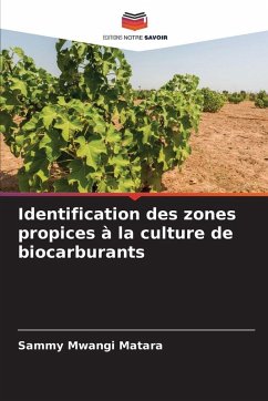 Cover Identification des zones propices à la culture de biocarburants