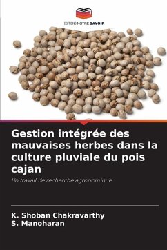 Cover Gestion intégrée des mauvaises herbes dans la culture pluviale du pois cajan