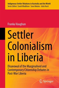 Cover Settler Colonialism in Liberia