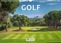 Cover Golf 2026 Zitate Kalender - Golfkalender mit Zitaten