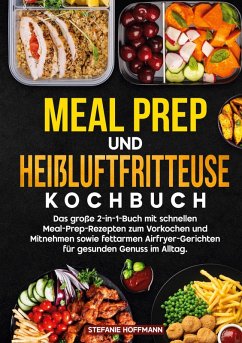 Cover Meal Prep und Heißluftfritteuse Kochbuch