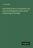 Geschichte Krain's ein Handbuch mit einer archäologischen Karte sammt Erläuterung im Anhange
