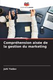 Compréhension aisée de la gestion du marketing