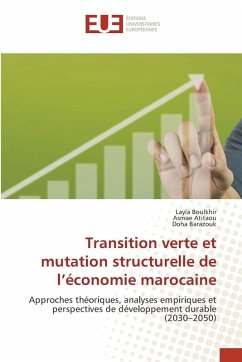 Cover Transition verte et mutation structurelle de l'économie marocaine