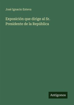 Cover Exposición que dirige al Sr. Presidente de la República