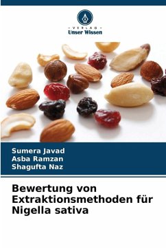 Cover Bewertung von Extraktionsmethoden für Nigella sativa
