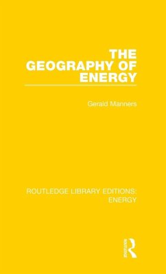 Cover The Geography of Energy