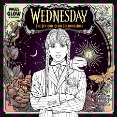 Cover Wednesday Official Glow Coloring Book