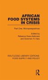African Food Systems in Crisis African Food Systems in Crisis