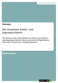 Der Sozialraum Kinder- und Jugendpsychiatrie (eBook, PDF)