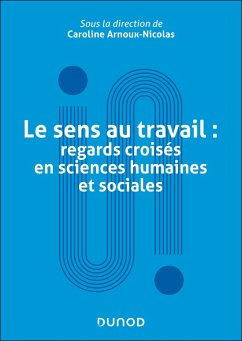 Cover Le sens au travail : regards croisés en sciences humaines et sociales (eBook, ePUB)
