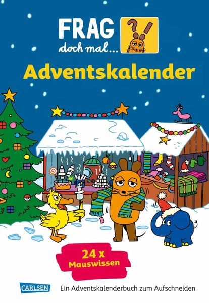 Frag doch mal ... die Maus: Der Adventskalender 2024   (Mängelexemplar)