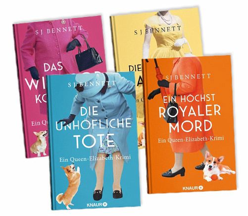 Krimibox: Die Queen ermittelt, 4 Bde.   (Mängelexemplar)