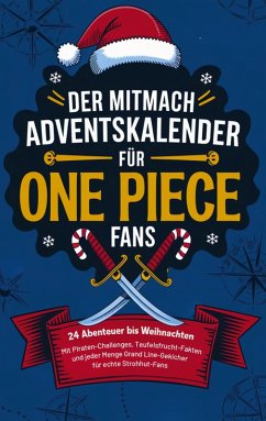 Cover Der Mitmach-Adventskalender für One Piece-Fans: 24 Abenteuer bis Weihnachten