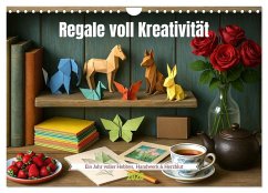 Regale voll Kreativität (Wandkalender 2026 DIN A4 quer), CALVENDO Monatskalender