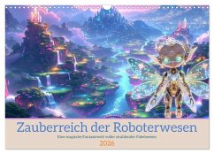 Zauberreich der Roboterwesen (Wandkalender 2026 DIN A3 quer), CALVENDO Monatskalender Zauberreich der Roboterwesen (Wandkalender 2026 DIN A3 quer), CALVENDO Monatskalender