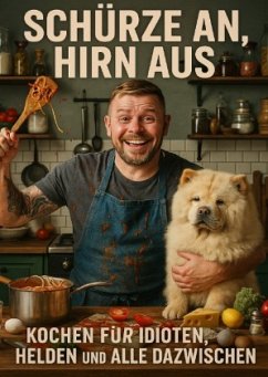 Cover Schürze an, Hirn aus.