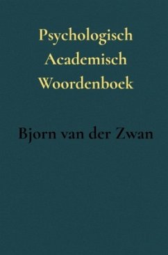 Cover Psychologisch Academisch Woordenboek