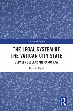 Cover The Legal System of the Vatican City State (eBook, PDF)