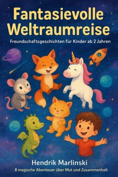 Fantasievolle Weltraumreise - Freundschaftsgeschichten für Kinder ab 2 Jahren (Freunde aus fernen Galaxien, #2) (eBook, ePUB) Cover Fantasievolle Weltraumreise - Freundschaftsgeschichten für Kinder ab 2 Jahren (Freunde aus fernen Galaxien, #2) (eBook, ePUB)