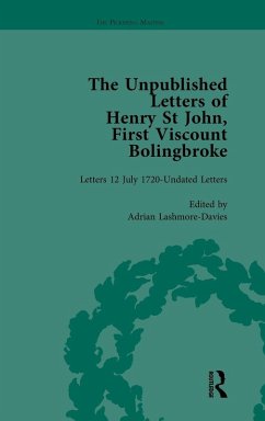 Cover The Unpublished Letters of Henry St John, First Viscount Bolingbroke Vol 5