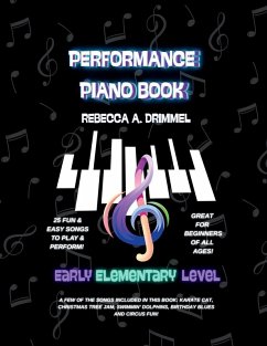 Performance piano book Cover Performance piano book