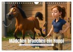 Mädchen brauchen ein Hoppi (Wandkalender 2026 DIN A4 quer), CALVENDO Monatskalender Mädchen brauchen ein Hoppi (Wandkalender 2026 DIN A4 quer), CALVENDO Monatskalender