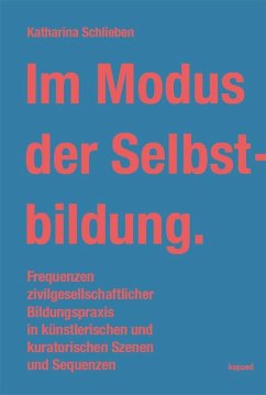 Cover Im Modus der Selbstbildung