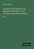 Catalogue of the Specimens of Hemiptera Heteroptera in the Collection of the British Museum