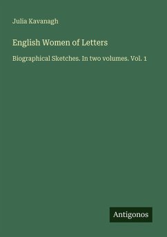 Cover English Women of Letters