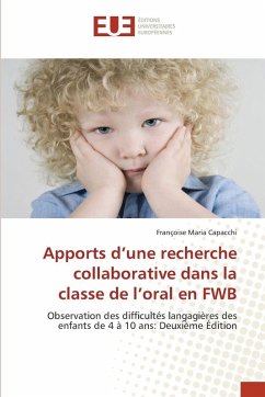 Cover Apports d'une recherche collaborative dans la classe de l'oral en FWB