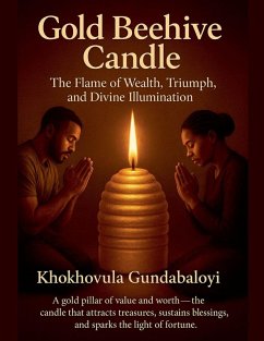 Gold Beehive Candle - Gundabaloyi, Khokhovula Gold Beehive Candle - Gundabaloyi, Khokhovula