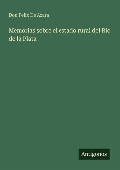 Cover Memorias sobre el estado rural del Río de la Plata
