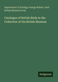 Cover Catalogue of British Birds in the Collection of the British Museum