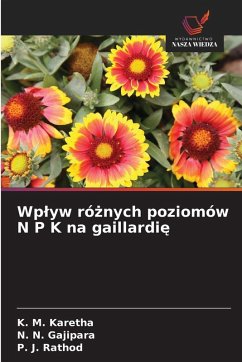 Wp¿yw ró¿nych poziomów N P K na gaillardi¿ - Karetha, K. M.;Gajipara, N. N.;Rathod, P. J.