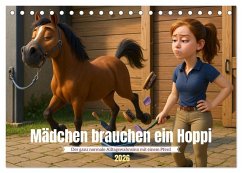 Mädchen brauchen ein Hoppi (Tischkalender 2026 DIN A5 quer), CALVENDO Monatskalender - Calvendo;Waurick, Kerstin Mädchen brauchen ein Hoppi (Tischkalender 2026 DIN A5 quer), CALVENDO Monatskalender - Calvendo;Waurick, Kerstin