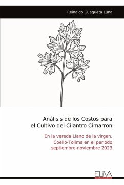 Cover Análisis de los Costos para el Cultivo del Cilantro Cimarron