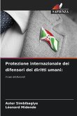 Protezione internazionale dei difensori dei diritti umani: