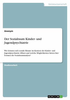 Cover Der Sozialraum Kinder- und Jugendpsychiatrie