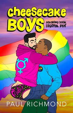 Cover Cheesecake Boys Digital Coloring Book (eBook, PDF)