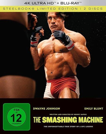 The Smashing Machine UHD+BD (Lim. Steelbook) The Smashing Machine UHD+BD (Lim. Steelbook)