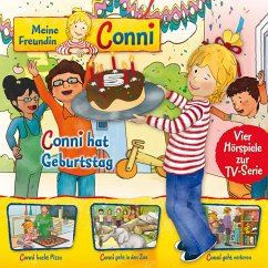 Cover 04: Conni hat Geburtstag / Conni backt Pizza / Conni geht in den Zoo / Conni geht verloren (Vier Hörspiele zur TV-Serie) (MP3-Download)