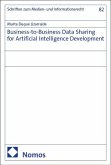 Business-to-Business Data Sharing for Artificial Intelligence Development