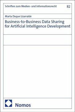 Cover Business-to-Business Data Sharing for Artificial Intelligence Development